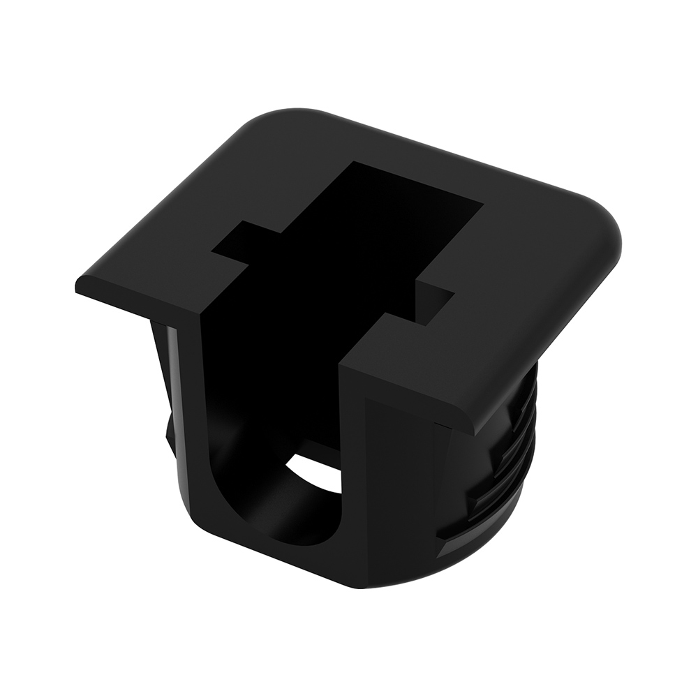 10601021EA FLIPPER suport polita 14 mm negru - imagine 1