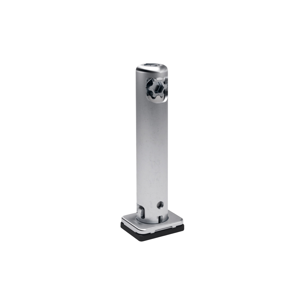 3030304000 RECORD TECH Picior reglabil ascuns 52mm baza rectangulara - imagine 1