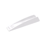 P2O Pin placa montaj aplicat 37mm alb